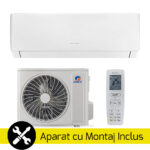 Aparat de aer conditionat Gree Pulsar 12000 BTU cu Montaj Inclus! (A++, Wi-Fi, Inverter, Cold Plasma, Lampa UV, Generator Ioni)