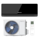 Aparat Aer Conditionat BlauTech Premium Plus 12000 BTU, Negru, A+++, Wi-Fi, Micropori, Racire-Incalzire, Inverter, Sterilizator UVC, -35