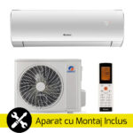 Aparat de aer conditionat Gree Fairy 12000 BTU cu Montaj Inclus! (A++, Wi-Fi, Cold Plasma, I-Feel, Flux 3D, Turbo, Optimizat Pentru Incalzire)