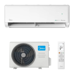 Aparat de aer conditionat Midea Solunar Lite 12000 BTU, Wi-Fi, Inverter, AI EcoMaster, Mod Silentios, 56°C-Clean, Prime Guard